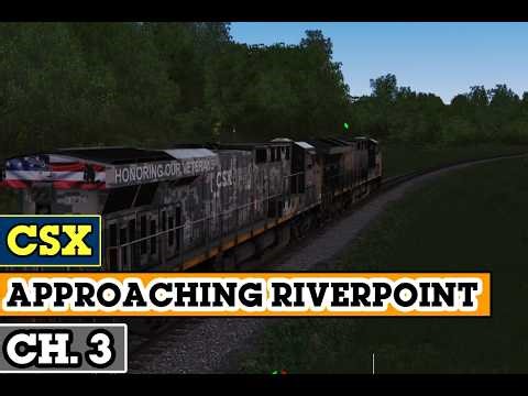 Trainz | Chapter 3: Approaching Riverpoint (ft. CSX 1776) - CSX Tidewater (CSX GA Road)