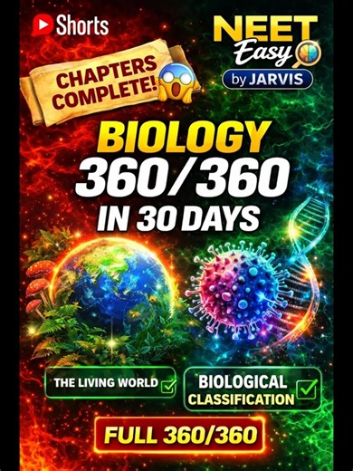 Day 1 For Neet 360/360 | Neet 30 Days Challenge | Biology Neet | #pw #shorts #alakhpandey #neet