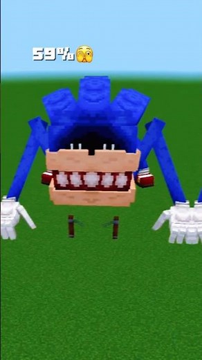 When Sonic Turns Evil in Minecraft 👁⚡