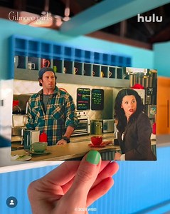The first-ever Lorelai and Rory scene. 🥲 Gilmore Girls is now streaming on Hulu ! Enjoy! ~ Scott Patterson 🧢 . #gilmoregirls #LukesDiner #starshollow | Scott Patterson