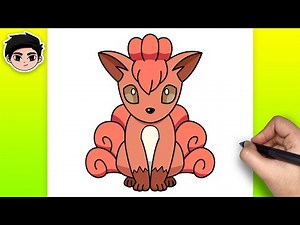 How To Draw VULPIX | Pokemon - Easy Tutorial