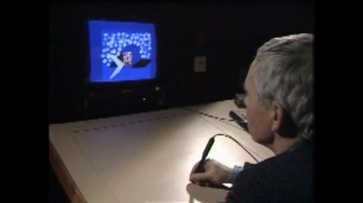 The artist Sir Howard Hodgkin has died, aged 84. In 1987 he featured on Painting With Light, experimenting with early computer art software. | BBC Archive