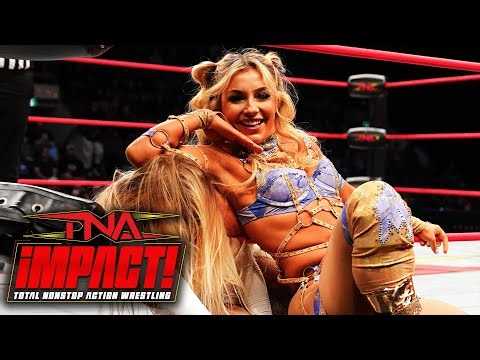 KNOCKOUTS WARFARE! Myla Grace and Harley Hudson vs. Elegance Brand | TNA iMPACT! June 5, 2025