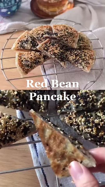 Delicious Red Bean Chinese Pancake Recipe