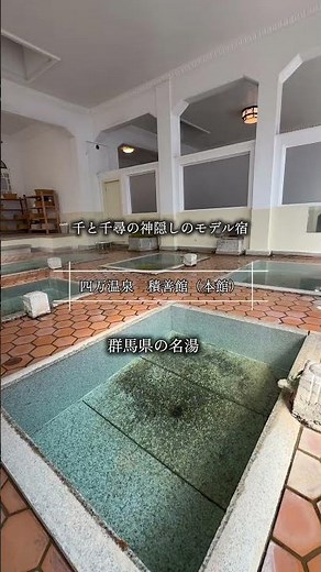 千と千尋の神隠しのモデル宿 【四万温泉 積善館本館】 群馬県の名湯