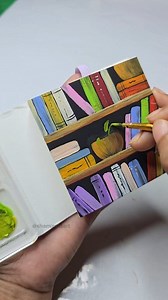 77K views · 1.1K reactions | Painting Notebook from Minne's Art Gallery 珞 #easytutorial #gouachepainting #reelsfb | Shamima's "Artworks" | Facebook