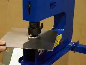 Mittler Brothers Hydraulic Bench Press with Punch and Flare Tool