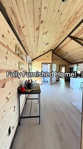 Fully Furnished Home, would you live here? #modular #hometour #modularhomes | Tiny Home, Cabins, Sheds