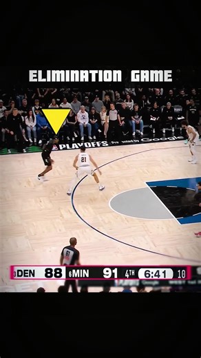 PART 1 - Back-and-Forth Chaos Late in Game 6 👀 Nuggets vs Wolves Ending #nba #shorts