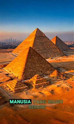 Piramida Djoser, yang terletak di kompleks Saqqara, Mesir,