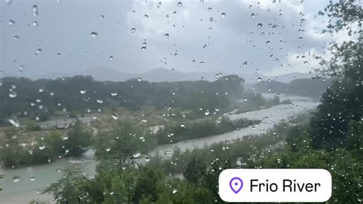 Loving another shower!!!! #garnerstatepark #texasparksandwildlife #frioriver #summer2025 #rain #gsp | Garner State Park