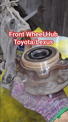 Front Wheel Hub Removal Guide #mechanic #autoparts #restore #automotive #mechanicguide