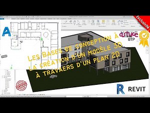 Astuce Revit : REVIT ARCHITECTURE 3D PROJET COMPLET DE A à Z -- Partie 1