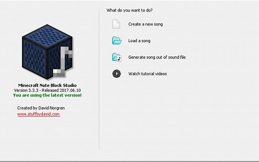 【Stapx】[Minecraft®] 使用Minecraft Note Block Studio简单制作Minecraft红石音乐存档