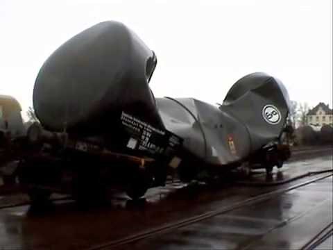 Railroad tank car vacuum implosion YouTube