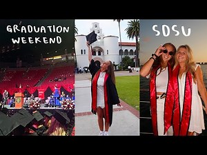 college graduation vlog l san diego state university