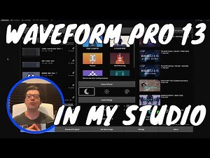 Waveform PRO 13 DAW in my studio ‪@AGDugros‬