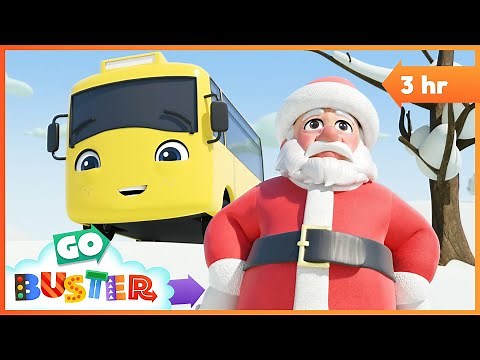 Santa’s Broken Sleigh | Go Buster - Bus Cartoons & Kids Stories