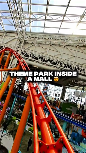 America’s LARGEST Indoor Theme Park 🤯 #rollercoaster #rollercoasters #themepark #montañarusa #nyc #americandreammall #jersey #nickelodeonuniverse | Deezy Rides