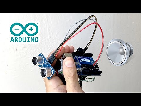 Arduino ultrasonic sensor distance alarm buzzer