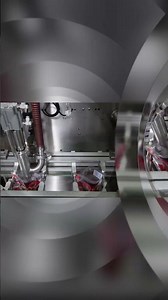 Four giving bags horizontal packaging machine #bag #machine #high #factory #automation #food