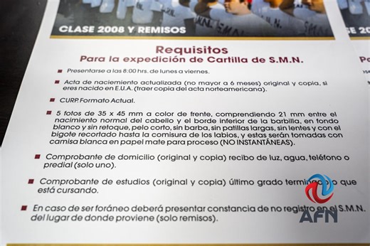 Sigue abierta la convocatoria para tramitar la cartilla del Servicio Militar Nacional