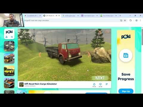 DRIVING IN THE RAIN! 🌧️ | Off-Road Truck Simulator | Poki Games Tips 🚚