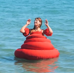 2.6M views · 4.3K reactions | See How She Made a Fairy & Floating Dress from Recycled Plastic  | 5-Minute Crafts Like | Facebook