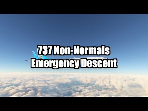 737 Emergency Descent Procedure