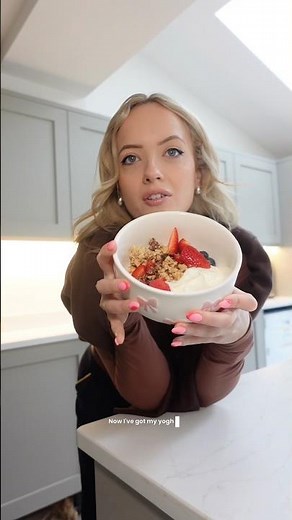Overnight Yogurt Bowl Hack 🎀 | Quick Healthy Breakfast for Busy Mornings