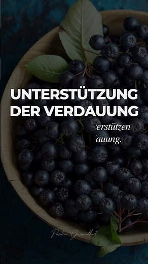 5 Gesundheitliche Vorteile von Aroniabeeren 🫐