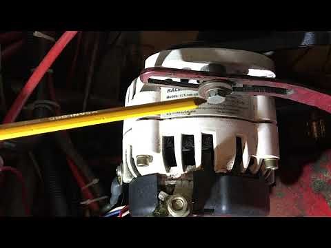 Tightening Alternator Belt