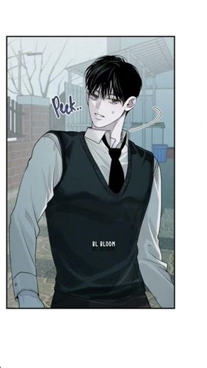 he tried to skip school but got caught😆💖 #bl #manhwa #blshorts #manhwareccomendation #shorts