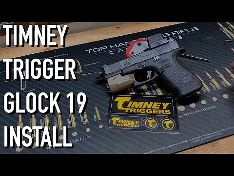Timney Glock 19 Trigger Install and Troubleshoot Dead Trigger Reset!! ASMR-ish!