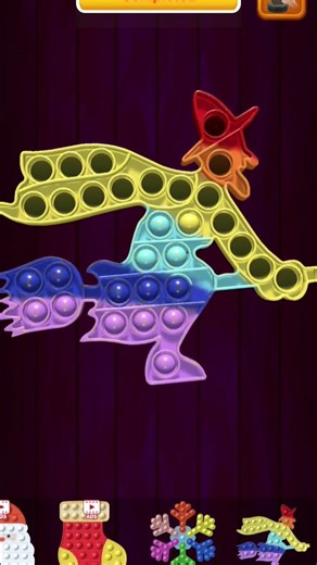 The Magic of Rainbow Pop-It! 🧙‍♀️✨ #Shorts #asmr