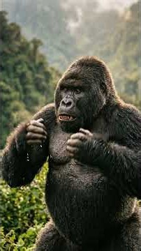 Gorillas are the magnificent gentle giants of the rainforest. #documentary #wilvora #animals