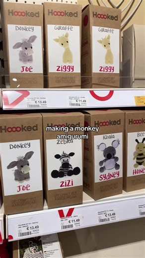 Cómo hacer un amigurumi de mono con ganchillo