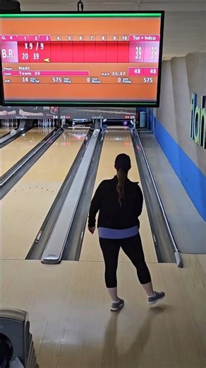 Easy baby split pick up #spare #bowling #fun #vikingsfan #Sunday #cake #brunswick #purple