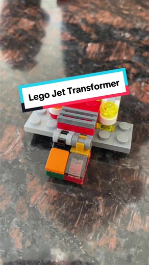 5yr old build: Lego Jet Transformer #legotiktok #lego #legotiktoker #legokids #legobuilder #legotransformer