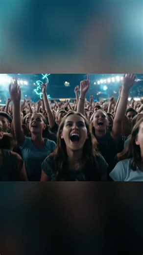 Giant Digital Avatar Takes Over Concert Stage! Crowd Goes WILD! #Tomorrowland2026