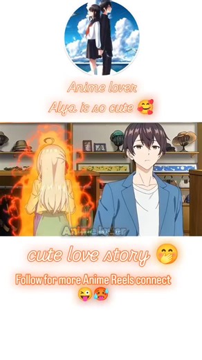 ᴀɴɪᴍᴇ ʟᴏᴠᴇʀ on Instagram: "cute love story 😍💕"