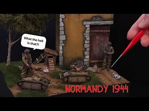 WWII Diorama - British Soldiers in Normandy 1944 - 1/35