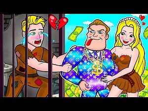 [🐾paper dolls🐾] Poor Wife Rapunzel Dance Ballet Save Husband | Rapunzel Family