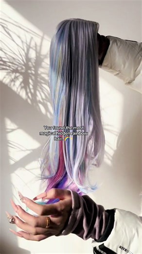 Discover the Magic of Rainbow Hair Transformation!