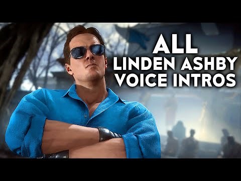 MORTAL KOMBAT 11 All Linden Ashby Johnny Cage Intros Dialogue MK11 Movie Skin