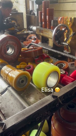 New Polyurethane Caster Wheels: Durable, Smooth, Multi-Use! 🛒 #welding #machine#factory #welder