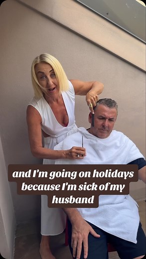 After 20 years I finally cut my husband’s hair😘#perthsalon #salon #salonowners #hairdresser #hairsalon #circlesofhair #cut #husband #husbandbelike | Sharlene Lee