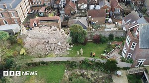Lewes Castle wall collapse 'catastrophic'