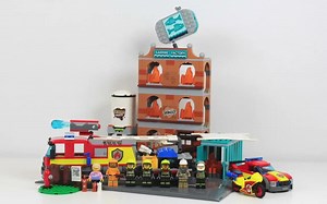乐高60321城市系列英勇消防队快速拼搭