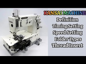 Kansai Machine Timing & Speed Setting | Kansai Machine Folder | Kansai Machine Suta Lagano